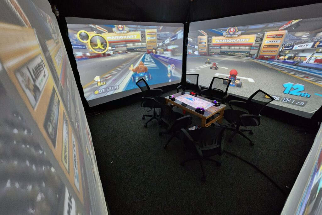 Mario Kart on the Switch in the LAIR