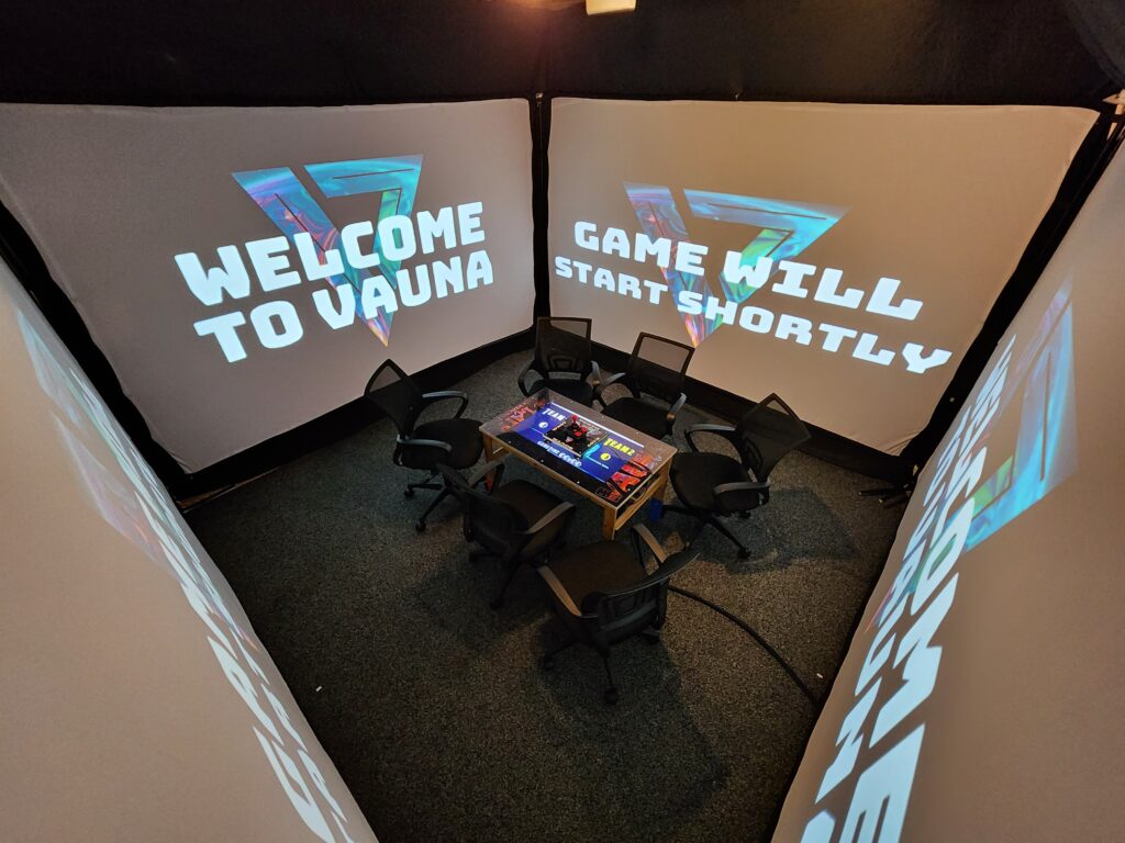 Vauna's loading screen as the game begins